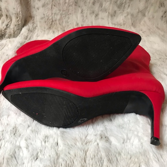 New! Red sock bootie - Picture 5 of 5